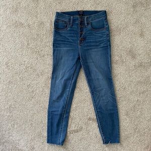 JCrew Size 27 button fly jeans